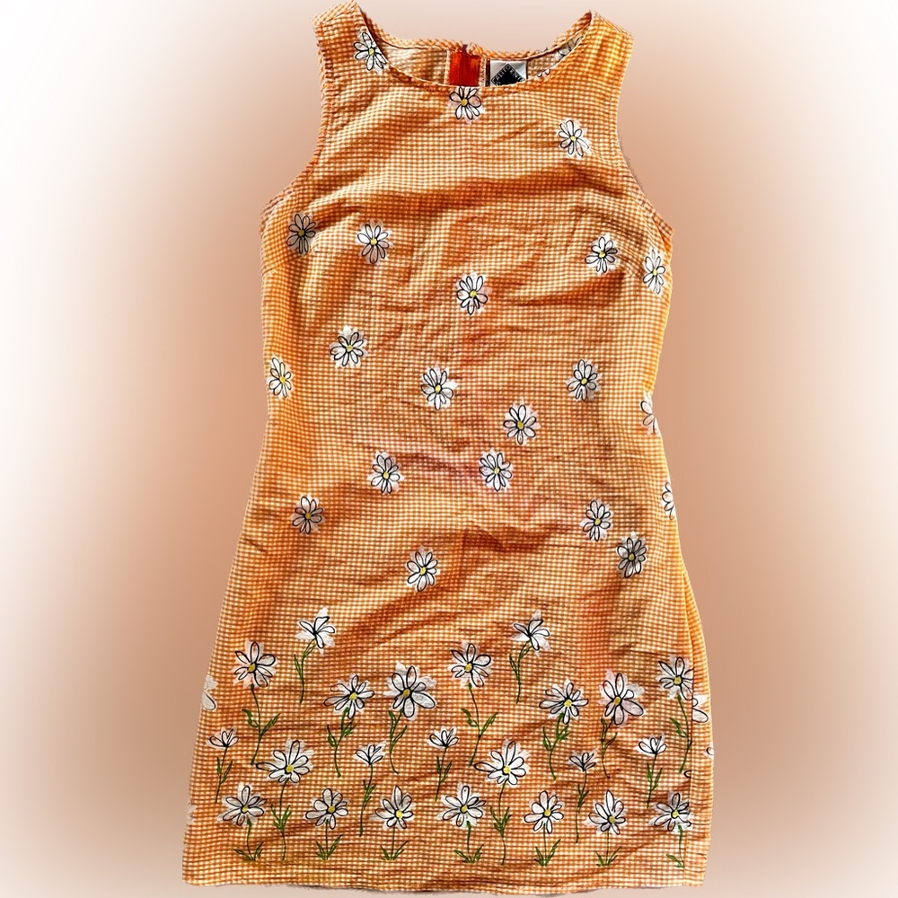 Vintage Sunflower Shift Dress